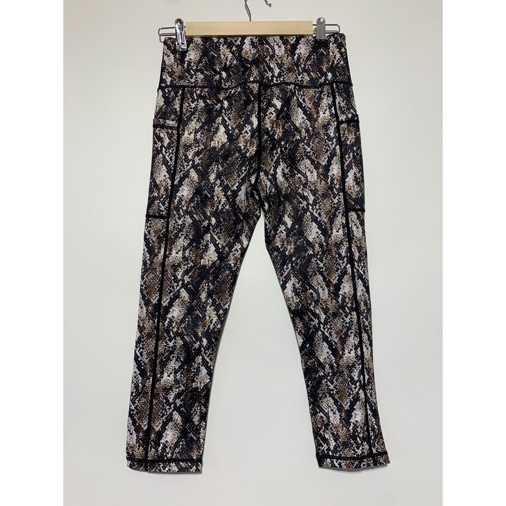 Constantly Varied Gear Women Size S Black Medusa Capri Leggings - Picture 2 of 5